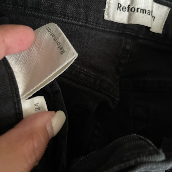 Reformation Camille High Cigarette Jean - Picture 5 of 7